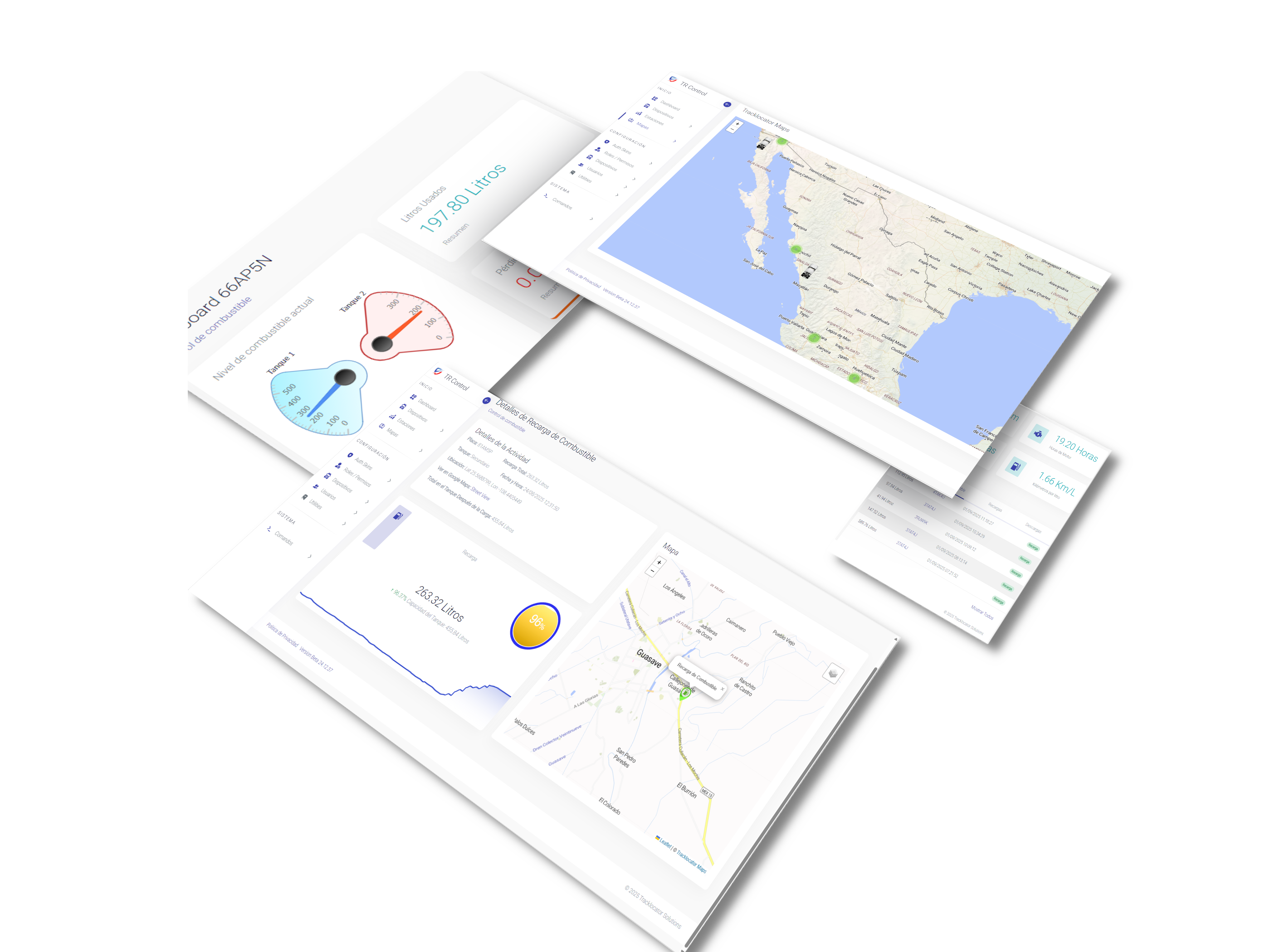 Detección de recargas y alertas